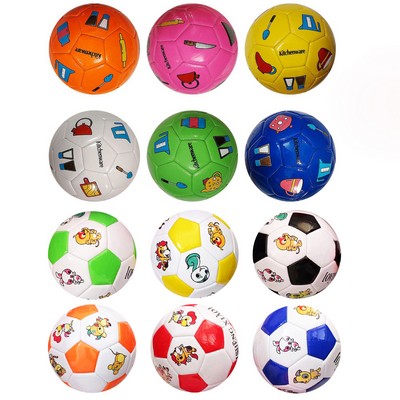 Size 2 Cute Soccer Ball Cartoon Football for Kids Sports