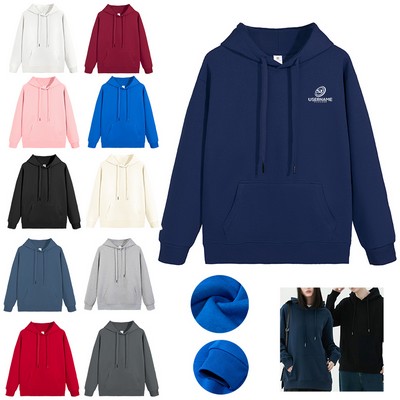 100% Cotton Men's 300 Gsm Pullover Hoodies