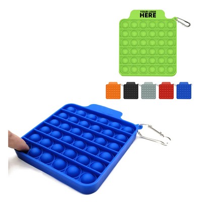 Silicone Push Bubble Pop Fidget Stress Toys