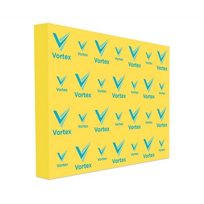 10' x 8' Step and Repeat Fabric Pop Up Straight Display Package