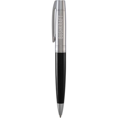 Sheaffer® 300 Glossy Chrome Black Ballpoint
