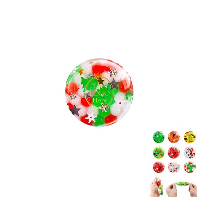 Mini Christmas Stress Ball