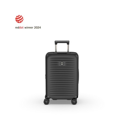 Airox Advanced, Frequent Flyer Carry-On, 8-Wheel Hardside Cabin Case, Black