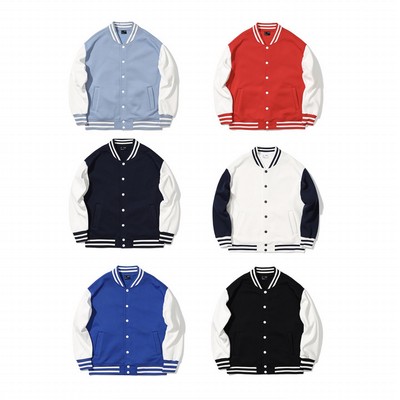 Unisex Long-Sleeve Baseball Jacket