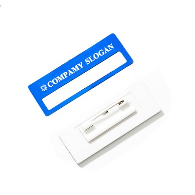 Business Staff Reusable Name Badge