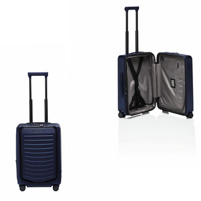 Bric's Porsche Roadster By Bric's 21 Inch Expandable Spinner Luggage - Blue Matte