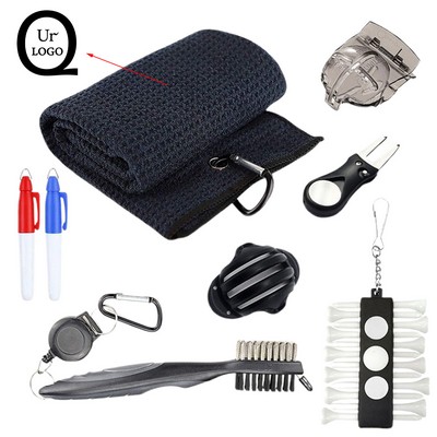 Golf Cleaning Kit 7-Piece Set