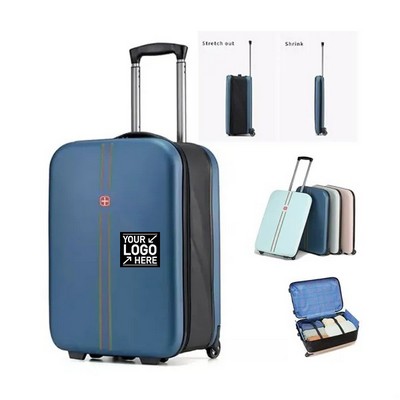 20" Lightweight Expandable Travel Suitcase with Wheels