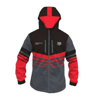 Color Block Full Zip Windbreaker