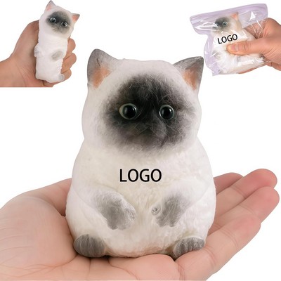 Small Siamese Cat Stress Toy Gifts