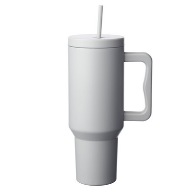 Madison 40 oz Tumbler with Handle and Straw Lid