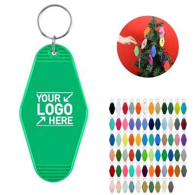 Vintage Hotel Motel Keychain