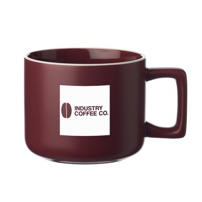 11 oz. Milano Matte Ceramic Mug (2 Color Imprint)