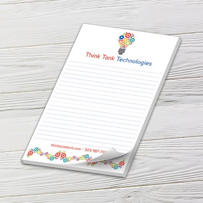 Full-Color Notepads - 25 Sheets (5 1/2" x 8 1/4")