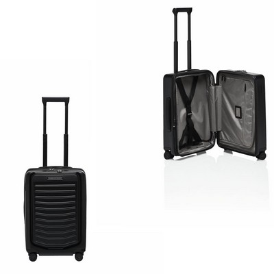 Bric's Porsche Roadster By Bric's 21 Inch Expandable Spinner Luggage - Black Matte