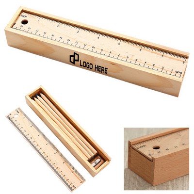 12 Pcs Colored Pencil Pack W/ Box And Sharpener