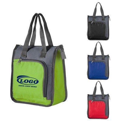 Durable Insulated Oxford Lunch Tote Bag