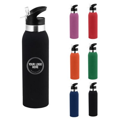 17 oz Vacuum-Insulated Stainless Steel Water Bottle