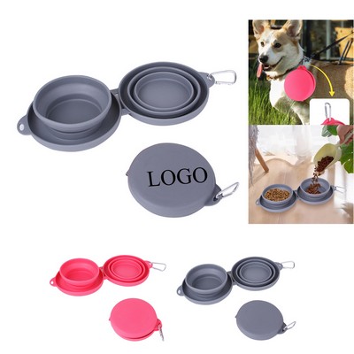 Silicone Foldable Pet Bowl