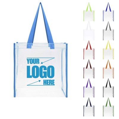 Clear Stadium Tote Bag