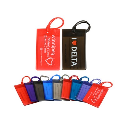 PVC Luggage Tags for Suitcases