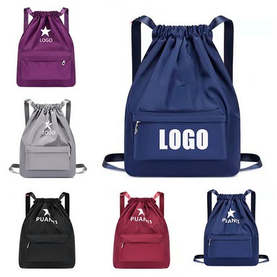 Polyester Drawstring Basketball Bag
