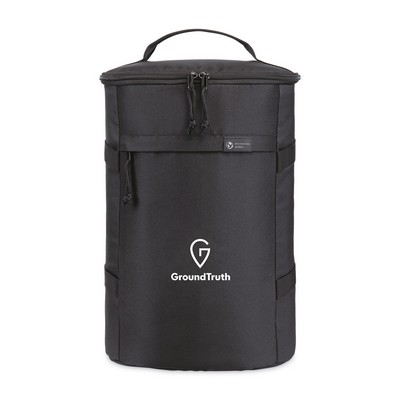 Renew Recycled rPET Backpack Cooler - Black