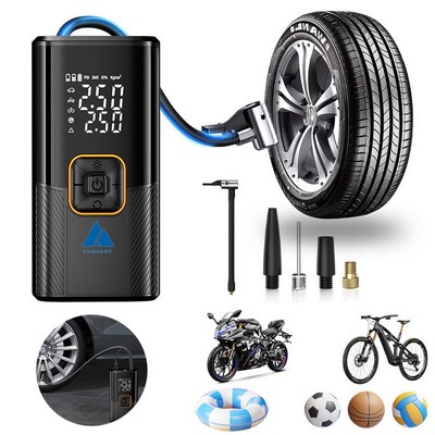 Portable Wireless Tire Inflator USB Air Pump Compressor