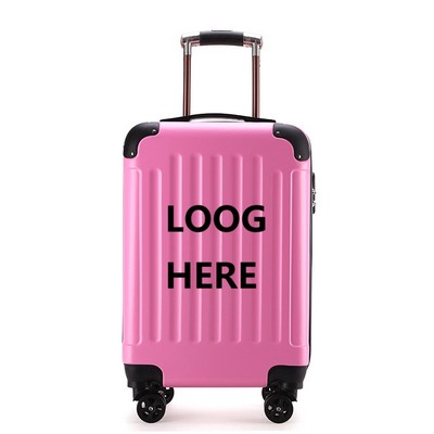 ABS 4 Wheel With Lock Carry On Luggage