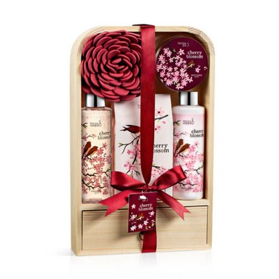 Cherry Blossom Bath & Spa Set