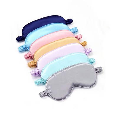 Soft Imitated Silk Eye Mask Blindfold