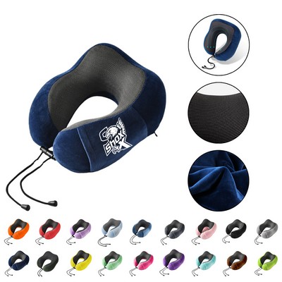 MOQ 10 Magnetic Blanket Travel U-shaped Pillow