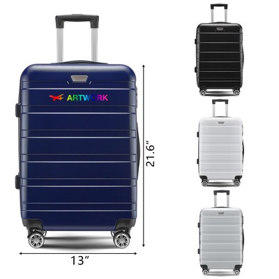 20" ABS Hardside Spinner Suitcase with Lock