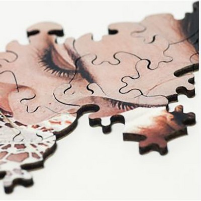 58 Piece Retail Quality Irregular Cut Wooden Puzzle