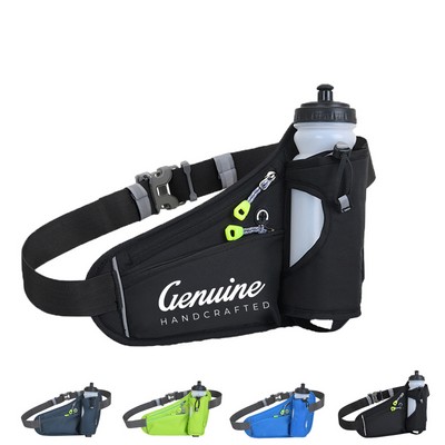 Running Fanny Pack w/ Water Bottle Holder