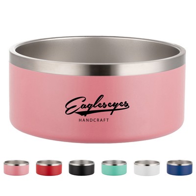 64oz Stainless Steel High Capacity Dog Bowl