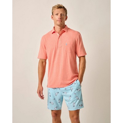 Johnnie-O Men's Heathered Original 2.0 4-Button Jersey Polo