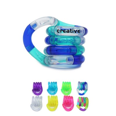 Transparent Tangle Puzzles/Tricks Fidget Toy Finger