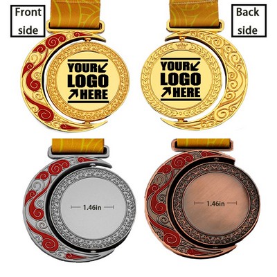 Olympic Style Medals With Ribbon