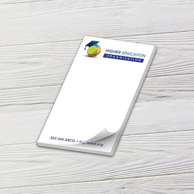 Full-Color Notepads - 50 Sheets (3" x 5")