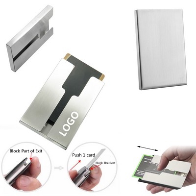 Stainless Steel Business Card Holder