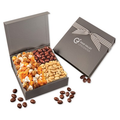 Gray Magnetic Closure Sweet & Salty Assortment