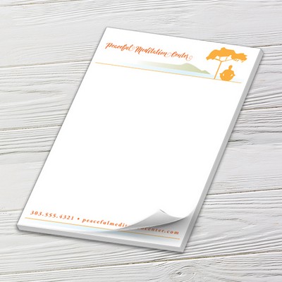 Full-Color Notepads - 50 Sheets (5" x 7")