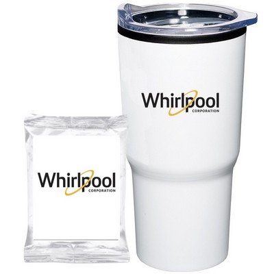 Custom Coffee or Cocoa Pack with Stainless Tumbler