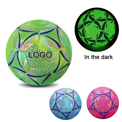 Customized Adult Luminous Soccer Ball for Teenagers in Sizes 4 and Sizes 5