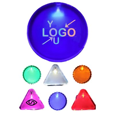 2" LED Glow Button Badge