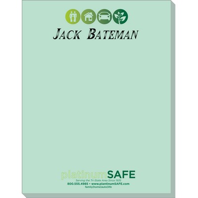 Small 50-Sheet Jot-It Note Pad (4 ¼" x 5 ½")