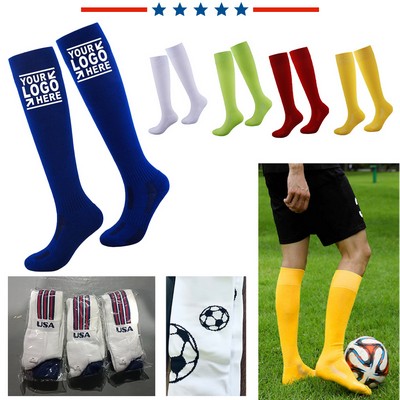 Knee High Long Sports Socks Unisex