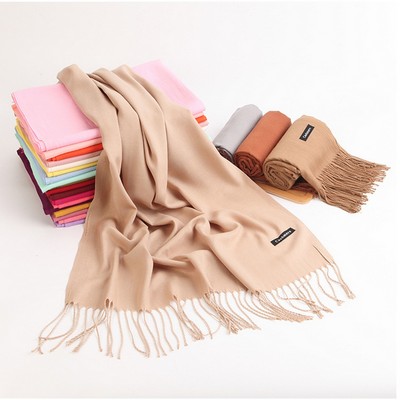Large Cashmere Feel Shawls Scarf