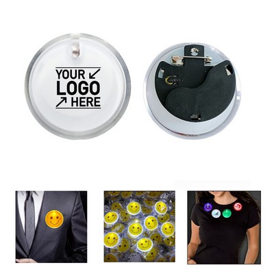Led Badge w/Pin